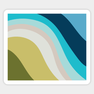 Beach Gradient Sticker